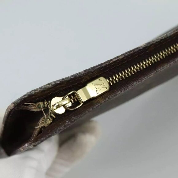 LOUIS VUITTON Monogram Bucket GM Pouch Accessory Pouch LV Auth PP078 - Picture 12 of 16